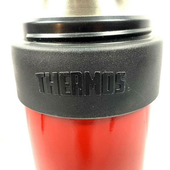 Thermos A-7100 1L Wide Mouth Made In The USA Red - Picture 3 of 6